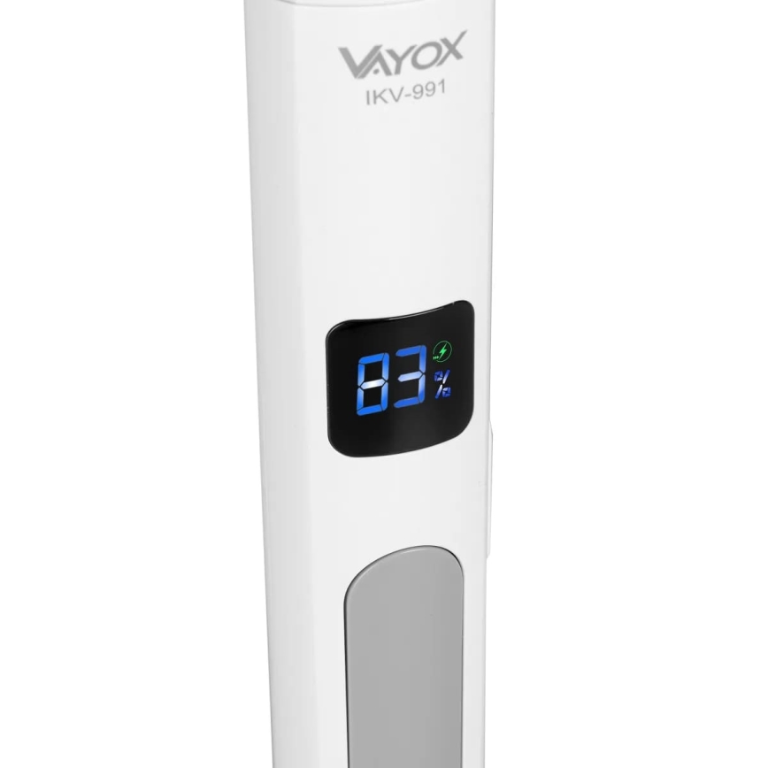 Elektrisk LED insektfælde 2-i-1 med LCD-display 1200 mAh/5V hvid