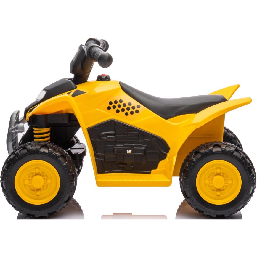 Elektrisk quad CAT 30W/4000 mAh gul/sort
