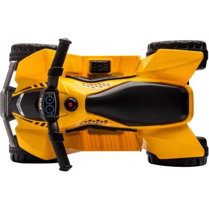 Elektrisk quad CAT 30W/4000 mAh gul/sort