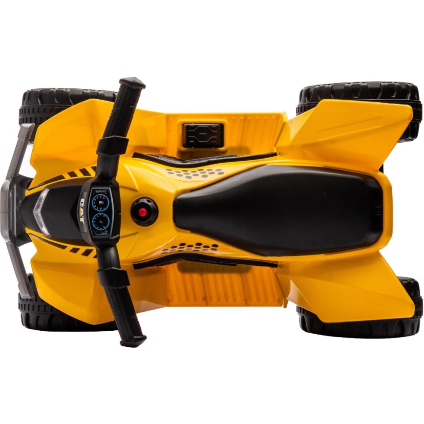 Elektrisk quad CAT 30W/4000 mAh gul/sort