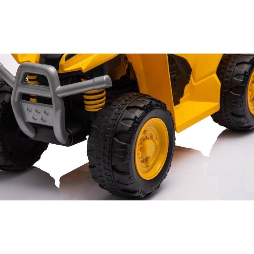 Elektrisk quad CAT 30W/4000 mAh gul/sort