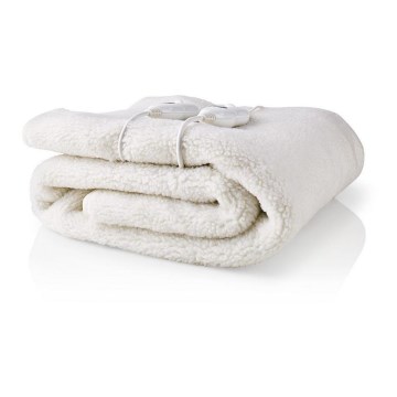 Elektrisk varmeplaid til to personer 120W/230V 160x140 cm uld