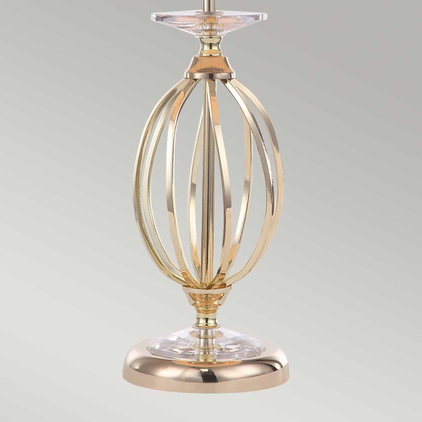 Elstead - Bordlampe AEGEAN 1xE27/60W/230V guldfarvet