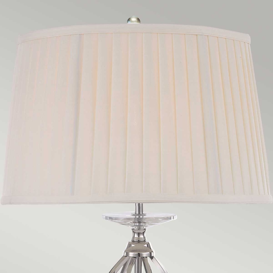 Elstead - Bordlampe AEGEAN 1xE27/60W/230V skinnende krom