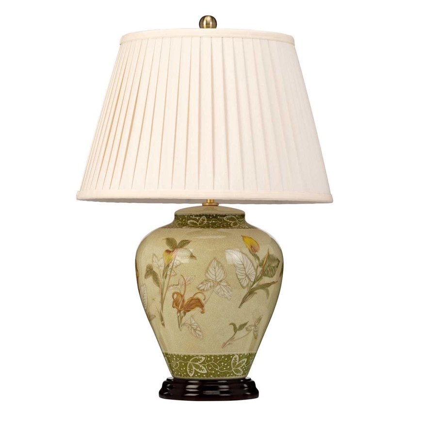 Elstead - Bordlampe ARUM LILY 1xE27/60W/230V