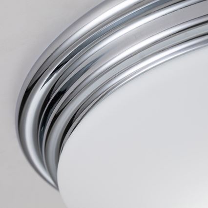 Elstead - LED loftlampe til badeværelse BROMPTON 1xGX53/5,7W/230V IP44 mat krom