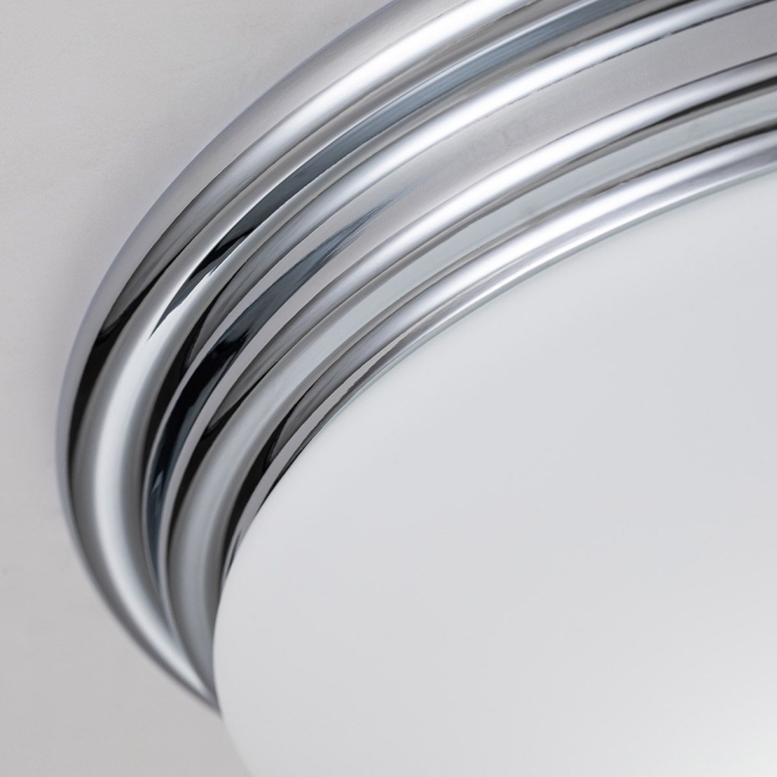 Elstead - LED loftlampe til badeværelse BROMPTON 1xGX53/5,7W/230V IP44 mat krom