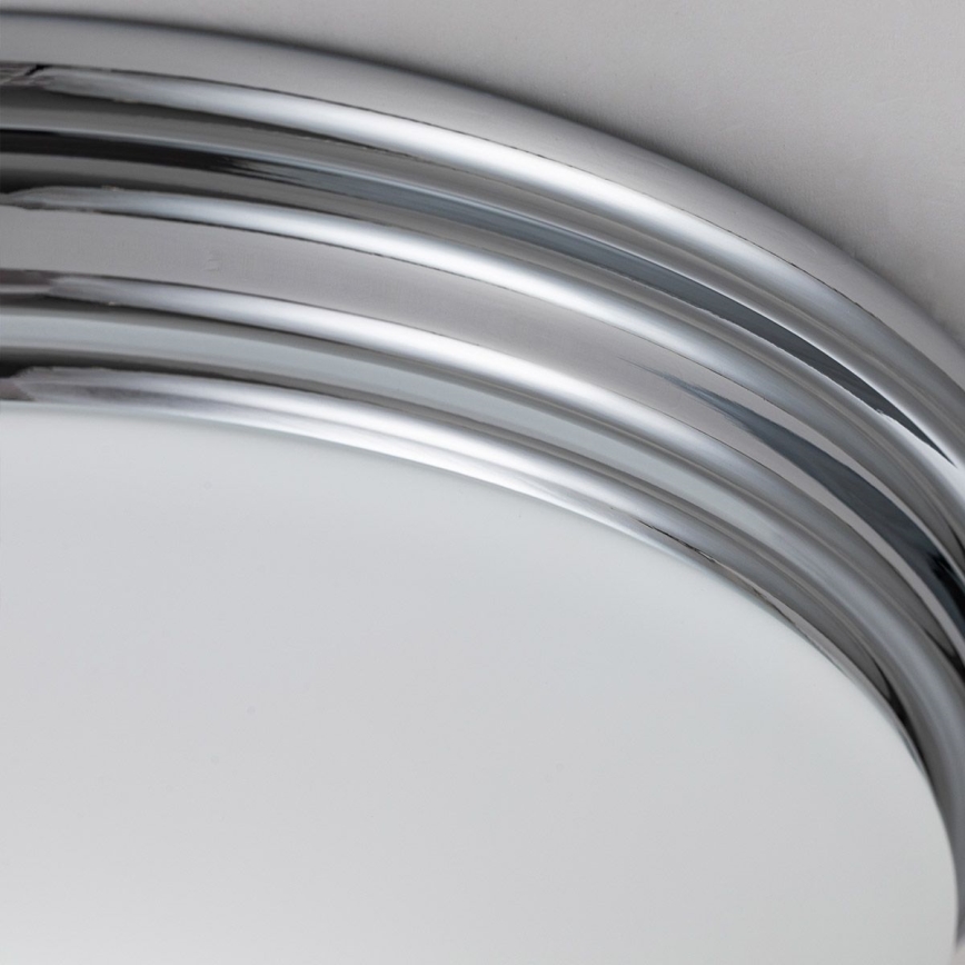 Elstead - LED loftlampe til badeværelse BROMPTON 1xGX53/5,7W/230V IP44 mat krom