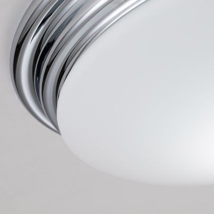 Elstead - LED loftlampe til badeværelse BROMPTON 1xGX53/5,7W/230V IP44 mat krom