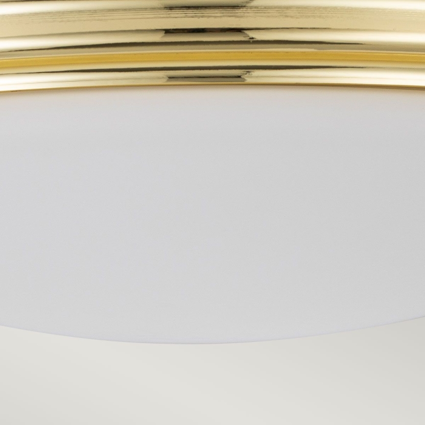 Elstead - LED loftlampe til badeværelse BROMPTON 1xGX53/5,7W/230V IP44 guldfarvet