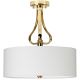 Elstead - LED loftlampe til badeværelse FALMOUTH 1xG9/3W/230V IP44 beige/guldfarvet