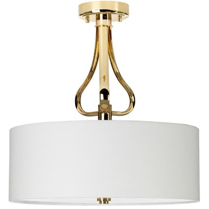 Elstead - LED loftlampe til badeværelse FALMOUTH 1xG9/3W/230V IP44 beige/guldfarvet