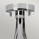 Elstead - LED loftlampe til badeværelse FALMOUTH 1xG9/3W/230V IP44 sort/skinnende krom