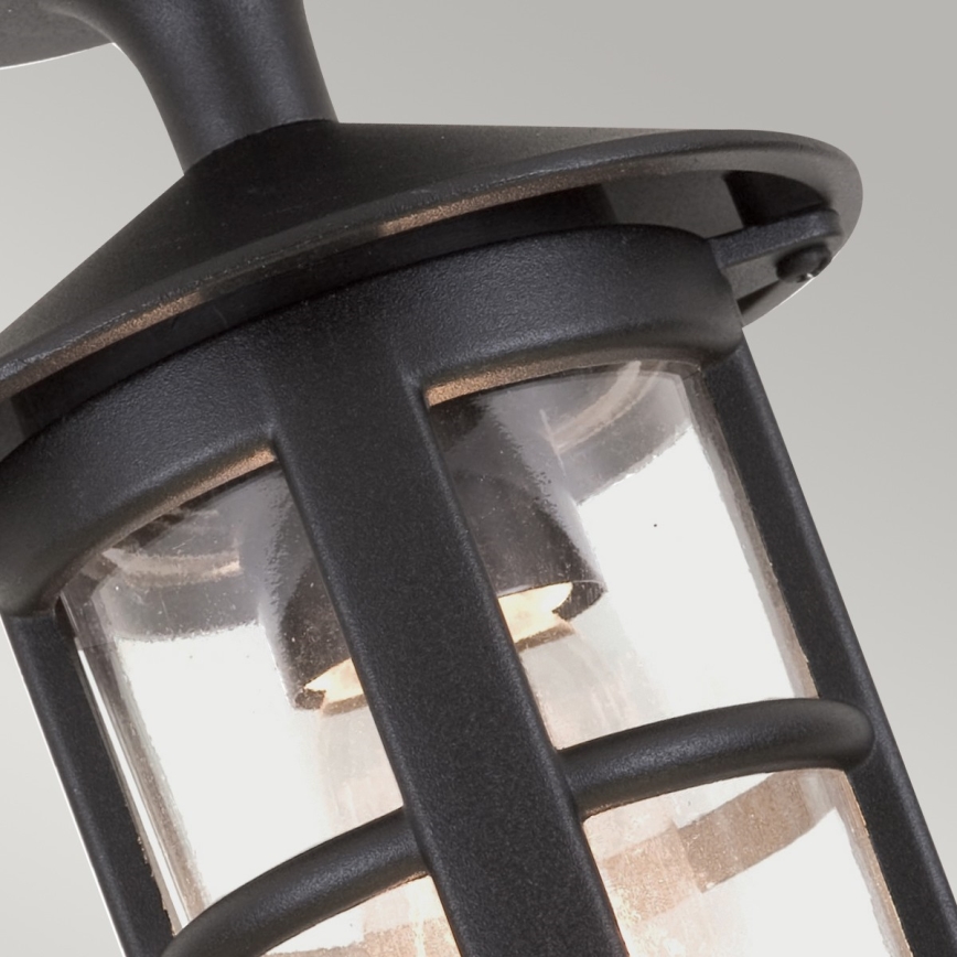 Elstead BL21A-BLACK - Udendørslampe HEREFORD 1xE27/100W/230V IP43
