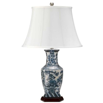 Elstead - Bordlampe BLÅ HEX 1xE27/60W/230V