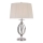 Elstead - Bordlampe AEGEAN 1xE27/60W/230V skinnende krom