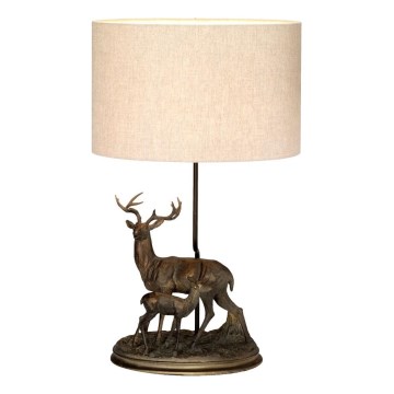 Elstead - Bordlampe AMELIA 1xE27/40W/230V bronze