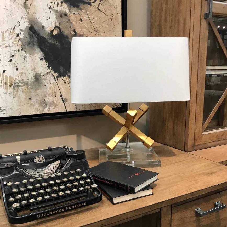 Elstead - Bordlampe JACKSON SQUARE 1xE27/60W/230V