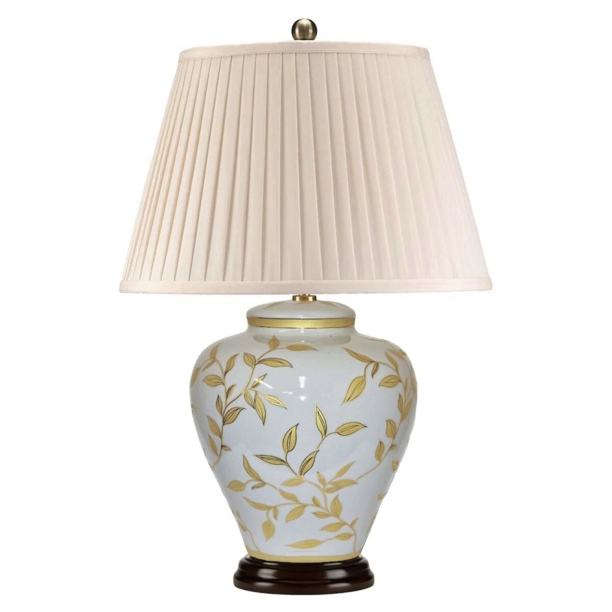 Elstead - Bordlampe LEAVES 1xE27/60W/230V