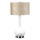 Elstead - Bordlampe MILO 1xE27/60W/230V grå/guldfarvet