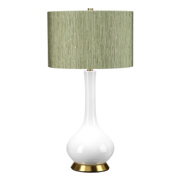Elstead - Bordlampe MILO 1xE27/60W/230V grøn