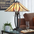 Elstead - Bordlampe Tiffany ASHEVILLE 2xE27/60W/230V