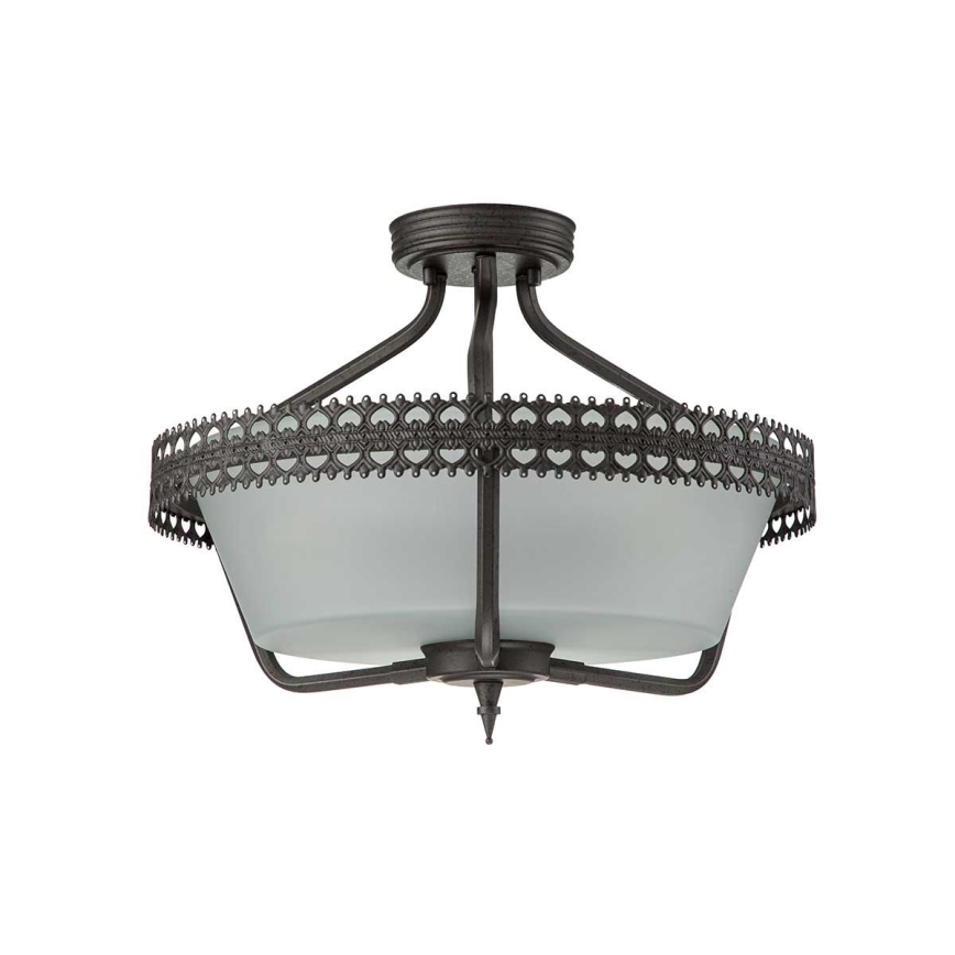 Elstead - Loftlampe CROWN 3xE27/60W/230V