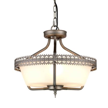 Elstead - Loftlampe CROWN 3xE27/60W/230V