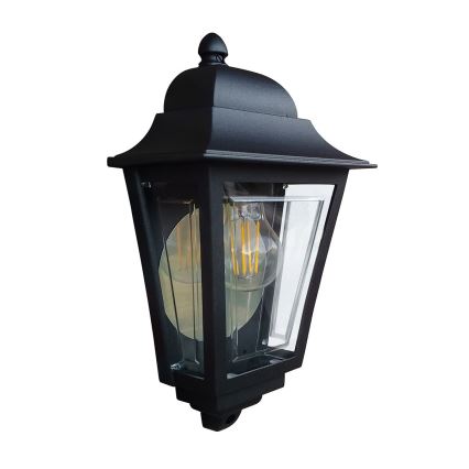Elstead - Udendørs væglampe DECO LANE 1xE27/60W/230V IP44 sort