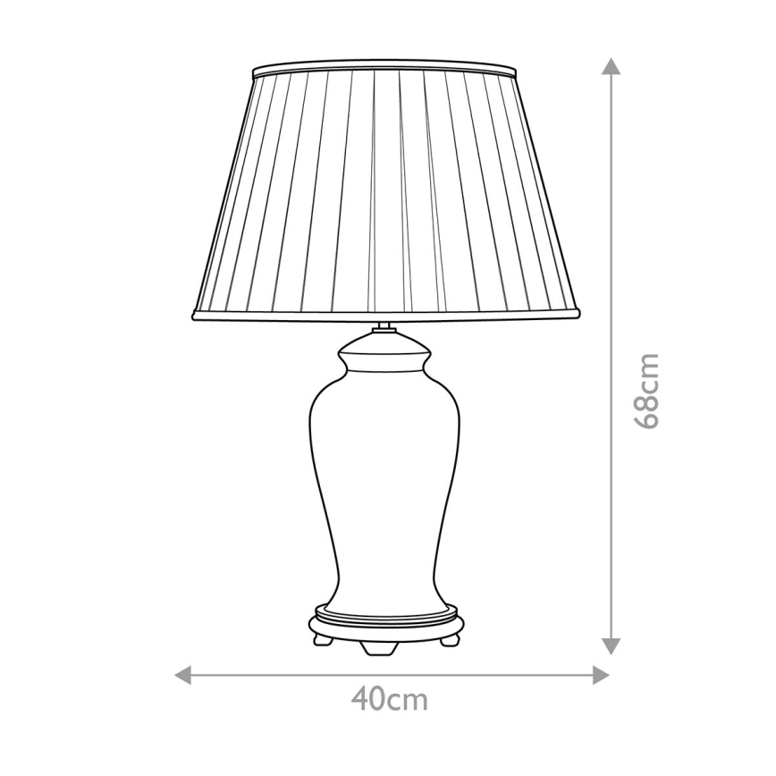 Elstead - Bordlampe DATAI 1xE27/60W/230V