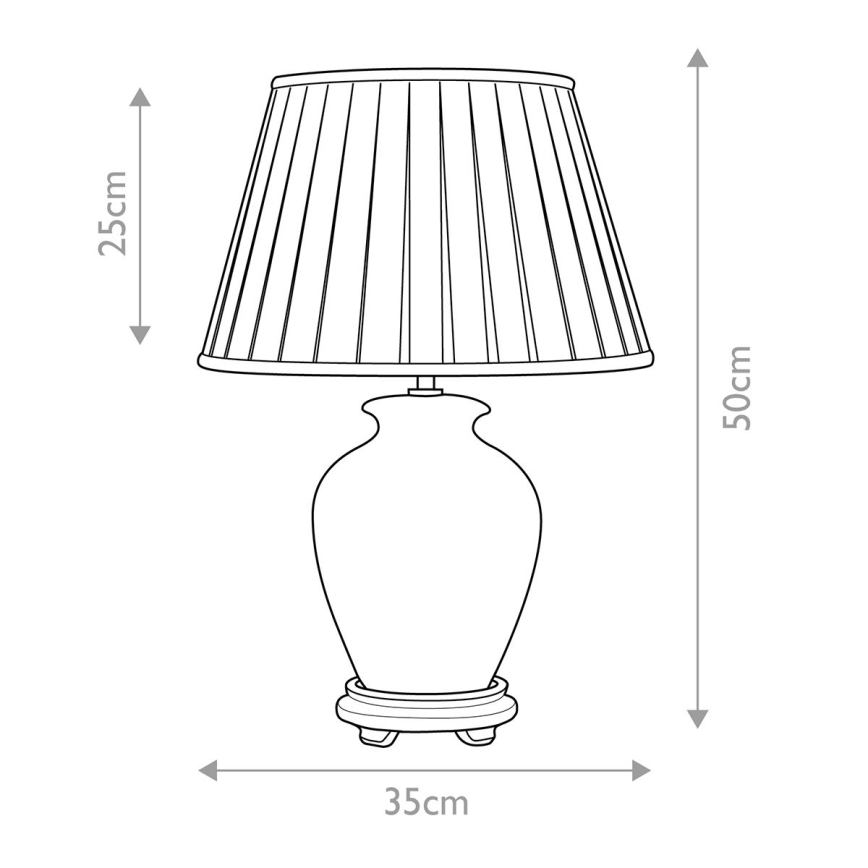 Elstead - Bordlampe SOLING 1xE27/60W/230V