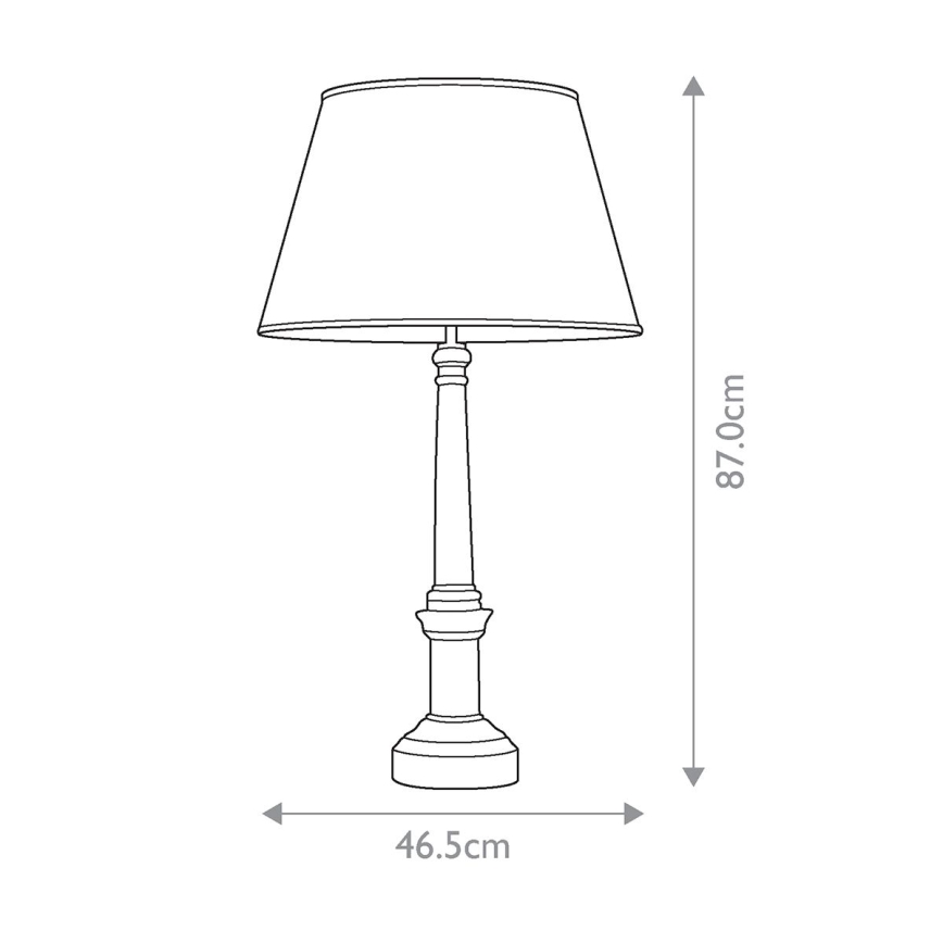 Elstead - Bordlampe STRASBOURG 1xE27/60W/230V