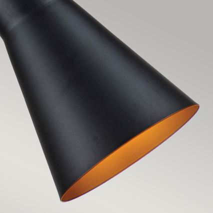 Elstead - Pendel ETOILE 1xE27/60W/230V diameter 17,8 cm sort