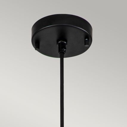 Elstead - Pendel ETOILE 1xE27/60W/230V diameter 17,8 cm sort