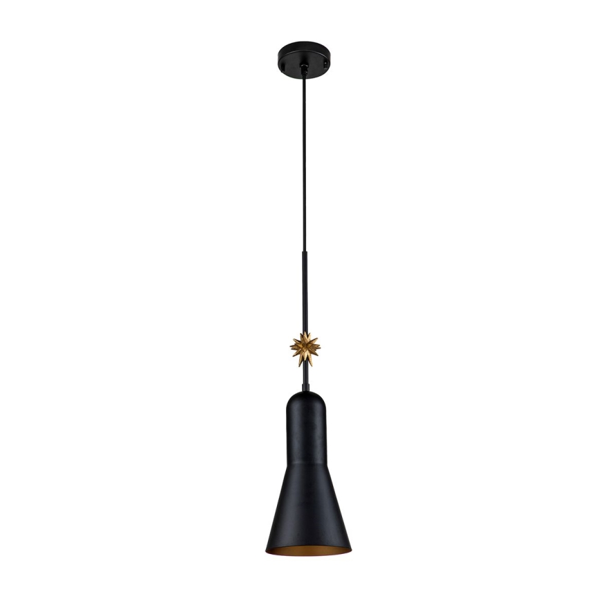 Elstead - Pendel ETOILE 1xE27/60W/230V diameter 17,8 cm sort
