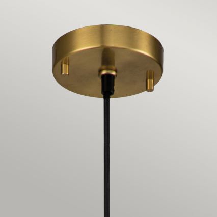 Elstead - Pendel ETOILE 1xE27/60W/230V diameter 13,3 cm guldfarvet