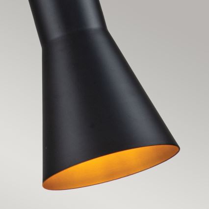 Elstead - Pendel ETOILE 1xE27/60W/230V diameter 13,3 cm sort