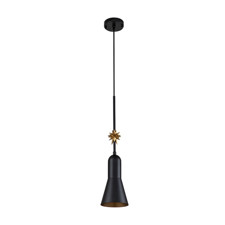 Elstead - Pendel ETOILE 1xE27/60W/230V diameter 13,3 cm sort