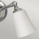 Elstead FE-HUGOLAKE2BATH - LED væglampe til badeværelse HUGOLAKE 2xG9/3W/230V IP44