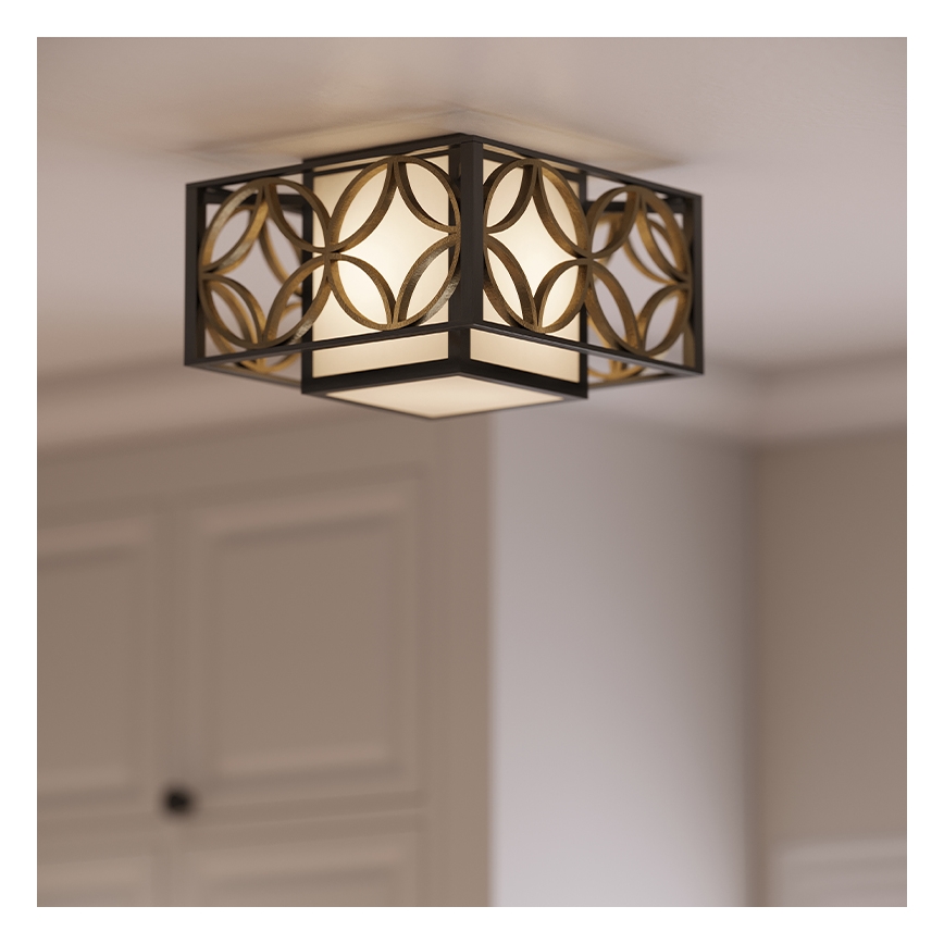Elstead FE-REMY-F - Loftlampe REMY 2xE27/60W/230V