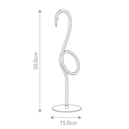 Elstead - LED bordlampe FLAMINGO LED/6W/230V 3000K rosa