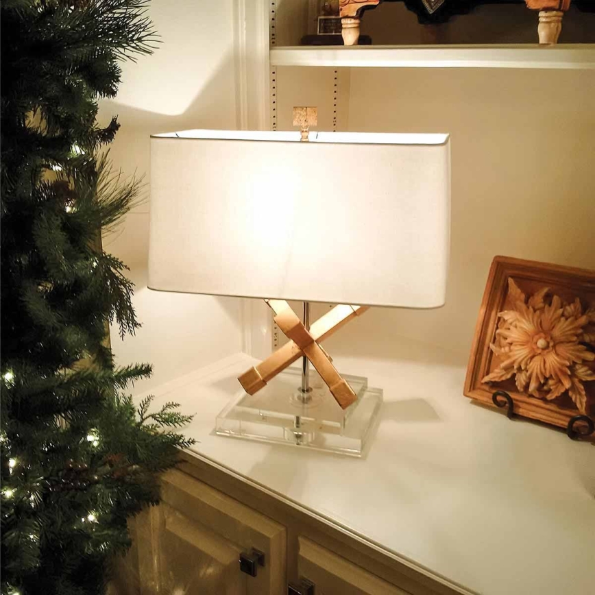 Elstead - Bordlampe JACKSON SQUARE 1xE27/60W/230V