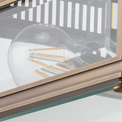 Elstead - Udendørs loftlampe HOLBORN 2xE27/60W/230V IP44