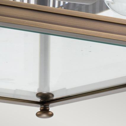 Elstead - Udendørs loftlampe HOLBORN 2xE27/60W/230V IP44