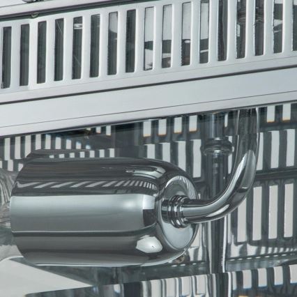 Elstead - Udendørs loftlampe HOLBORN 2xE27/60W/230V IP44 blank krom