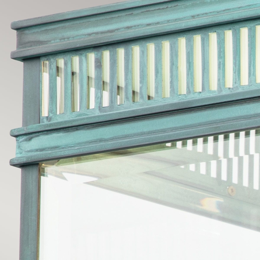 Elstead - Udendørs loftlampe HOLBORN 2xE27/60W/230V IP44 turkis