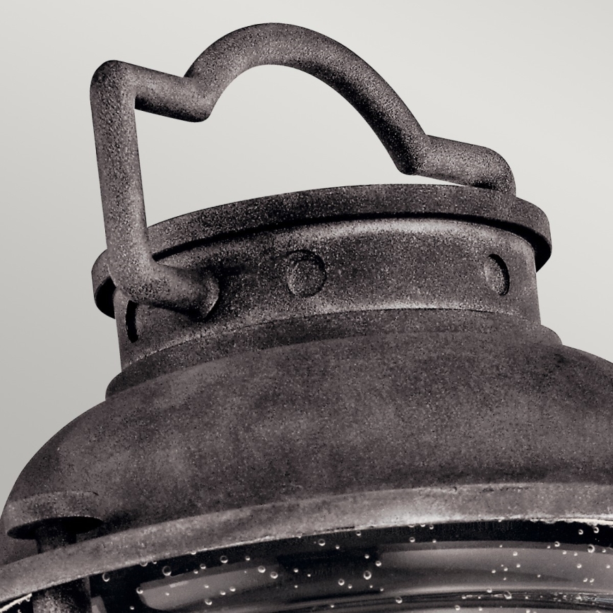 Elstead KL-ASHLANDBAY3-M - Udendørslampe ASHLAND 1xE27/60W/230V IP44