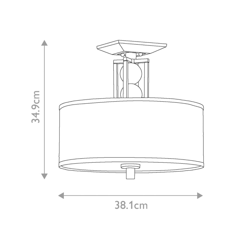 Elstead KL-CELESTIAL-SF - Loftlampe CELESTIAL 3xE27/100W/230V