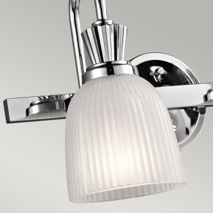 Elstead KL-CORA2-BATH - LED væglampe til badeværelse CORA 2xG9/3W/230V IP44