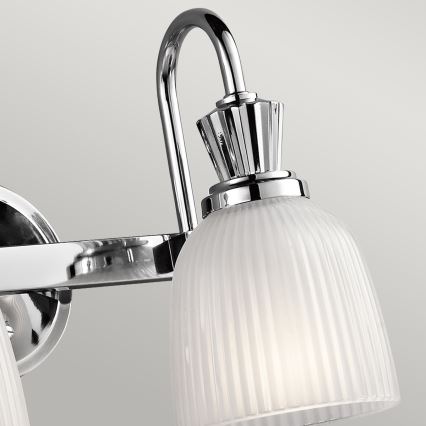 Elstead KL-CORA2-BATH - LED væglampe til badeværelse CORA 2xG9/3W/230V IP44